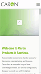 Mobile Screenshot of caronproducts.com